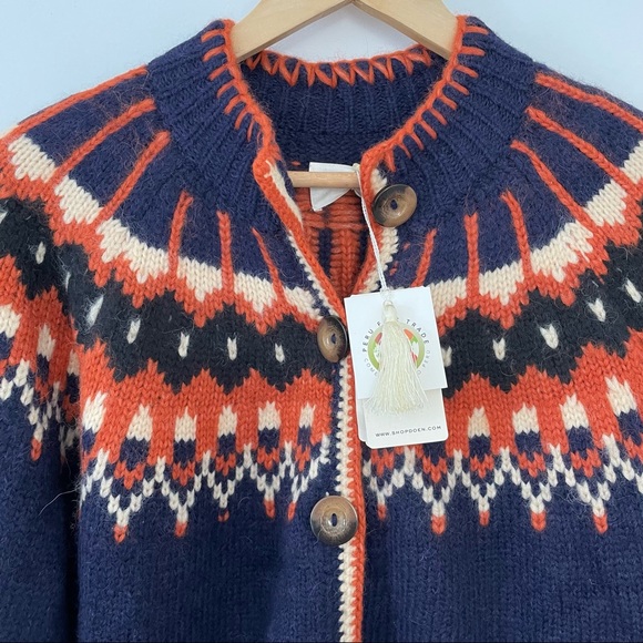 NWT DÔEN Hue Cardigan Sweater - Picture 6 of 13